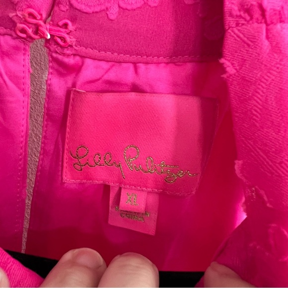 Lilly Pulitzer Kristine Halter Dress in Pink Tango - Picture 7 of 13